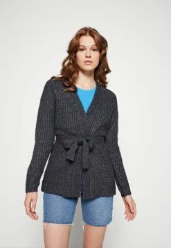 Vila VIFELO - Cardigan - Dark Grey Melange