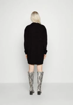 Vila VINUA O NECK DRESS - Jumper Dress - Black -Vila shop 47d8e2146a474b17842ded7f2e9dbce7