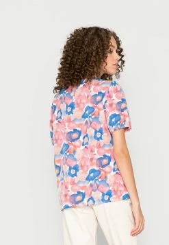 Vila VIEASTY O NECK TOP - Blouse - Cloud Dancer -Vila shop 48510137b3a844e8b2b06243491d90a9