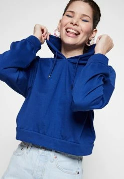Vila VIRUST CROPPED HOODIE - Hoodie - Mazarine Blue -Vila shop 4870d398538c43d4b5e1265b53653eba
