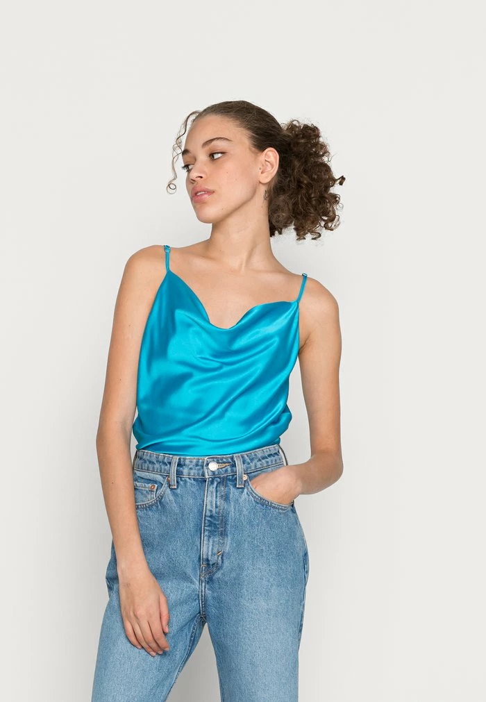 Vila VIFLIRT SINGLET - Top - Bonnie Blue 3 Vila VIFLIRT SINGLET - Top - Bonnie Blue