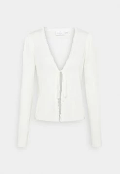 Vila VIPOPSA - Cardigan - White Alyssum