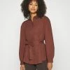 Vila VITANJA TYLLA TUNIC - Blouse - Chocolate Fondant
