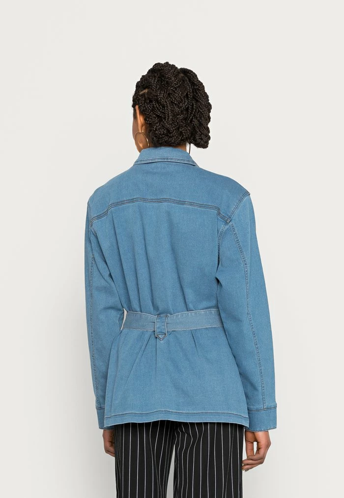 Vila VIHELMI ANA JACKET - Denim Jacket - Light Blue Denim 5 Vila VIHELMI ANA JACKET - Denim Jacket - Light Blue Denim - Image 3