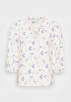 Vila VISARIN - Blouse - Birch/purple -Vila shop 532b1482552c4f9bbccb16cd0be75c07