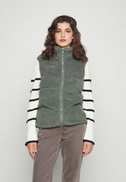 Vila VIALUNA NEW WAISTCOAT - Waistcoat - Laurel Wreath -Vila shop 534576415cc74e208799e9ba9698fa3d