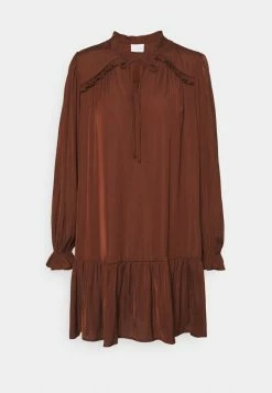 Vila VIDREAMY SHIRT DRESS - Day Dress - Chocolate Fondant -Vila shop 546e41eb4f2d4c6da60355243e31aefb