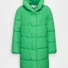 Vila VILOUI PADDED COLLAR JACKET - Winter Coat - Kelly Green -Vila shop 547e85ae09634f52b9bb89689cd72ee2