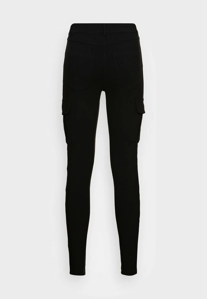 Vila VICARGO PANTS - Trousers - Black 4 Vila VICARGO PANTS - Trousers - Black - Image 2