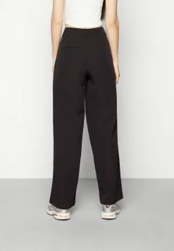 Vila VIKAMMAS WIDE PANT - Trousers - Black -Vila shop 5846dbe24b4e43899dcc24f920989f20