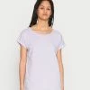 Vila VIDREAMERS PURE - Basic T-shirt - Pastel Lilac 1 Vila VIDREAMERS PURE - Basic T-shirt - Pastel Lilac -Vila shop 59f214140dc24b02b517843d11cde811