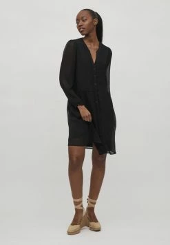 Alternative view of Vila Shirt Dress - Black