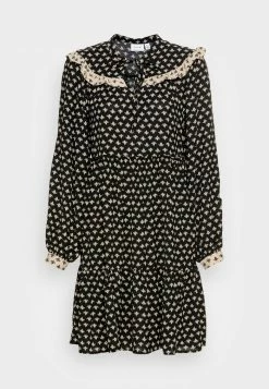 Vila VIAMIRA DRESS - Day Dress - Black/graphic -Vila shop 5b626e3f50934418b642ae23e37db7da
