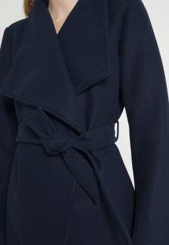 Vila Short Coat - Navy -Vila shop 5bc07eae97d4422f943242ec69680976