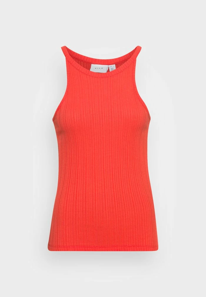 Vila VIATHALIA NEW STRAP - Top - Flame Scarlet 6 Vila VIATHALIA NEW STRAP - Top - Flame Scarlet - Image 4