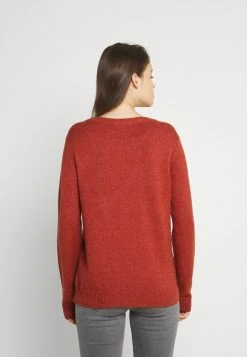 Vila ONECK NOOS - Jumper - Burnt Henna Melange -Vila shop 5e07713e80044def8311cfea6d638e85