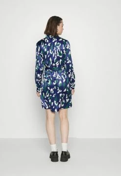 Vila VITONE SHIRT DRESS - Shirt Dress - Navy Blazer/evergreen -Vila shop 5f4f858ae0384381830774bd6e14eba3