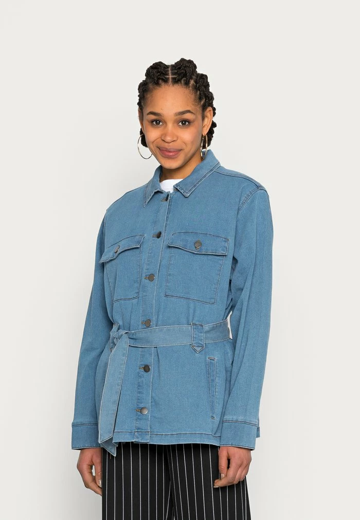 Vila VIHELMI ANA JACKET - Denim Jacket - Light Blue Denim 3 Vila VIHELMI ANA JACKET - Denim Jacket - Light Blue Denim