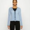 Vila VISALLI V NECK - Cardigan - Kentucky Blue -Vila shop 60707393d6894a2291058915fd16870d