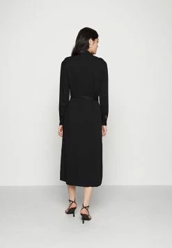 Vila VIMOROSE LONG DRESS - Shirt Dress - Black -Vila shop 6137c7c65a8f4c7eab157a7656e31093