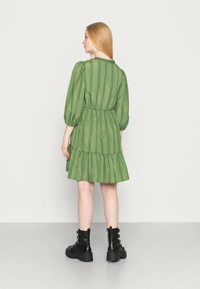 Vila VIETNA DRESS - Day Dress - Dill 5 Vila VIETNA DRESS - Day Dress - Dill - Image 3