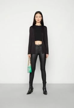 Alternative view of Vila VISUMI SHORT CARDIGAN - Cardigan - Black