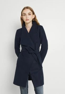 Vila Short Coat - Navy