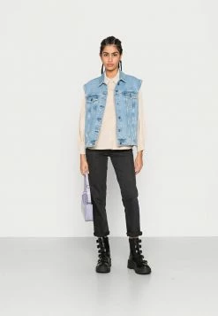 Vila VICORDU - Blouse - Cement -Vila shop 6663f98bd05f44ecaa2b92ba6b15a584