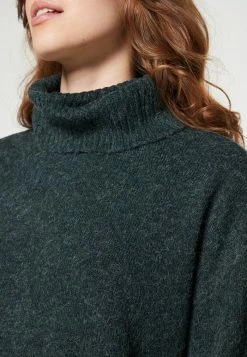Vila VIHAILEY ROLLNECK 7/8 SLEEVE - Jumper - Darkest Spruce -Vila shop 66ae6be346dd4fbda0232e4559877245
