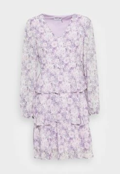 Vila VIFILLIPPA V NECK MIDI DRESS - Day Dress - Pastel Lila/white/purple 10 Vila VIFILLIPPA V NECK MIDI DRESS - Day Dress - Pastel Lila/white/purple -Vila shop 6af56986d53f4aa884c33b919fde3bc1