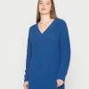 Vila VINIA V NECK TUNIC - Jumper Dress - Delft
