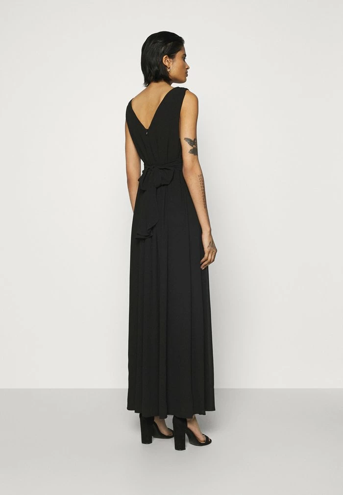 Vila VIMILINA - Maxi Dress - Black 5 Vila VIMILINA - Maxi Dress - Black - Image 3
