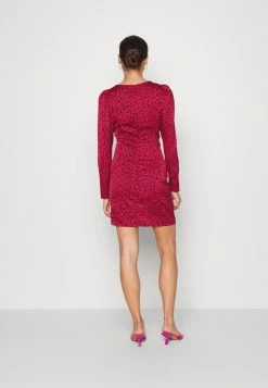 Vila VIELLETTE SHORT DRESS - Day Dress - Fired Brick -Vila shop 6d98c4be27d64dd2b762917bdafb2135