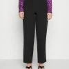 Vila VIKAMMAS HW TAILORED - Trousers - Black -Vila shop 6e21feb7791f4f5d83629abc9f2f4507