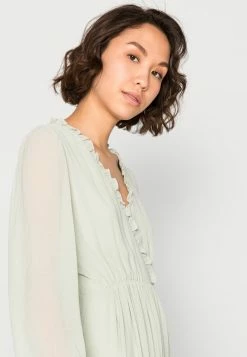 Vila VILUISA V NECK ANKLE DRESS - Occasion Wear - Desert Sage 11 Vila VILUISA V NECK ANKLE DRESS - Occasion Wear - Desert Sage -Vila shop 6e962a3119b840488a4d53e3d57b2505
