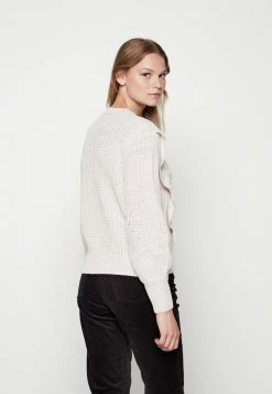 Vila VINORILA FLOUNCE - Jumper - White Sand 10 Vila VINORILA FLOUNCE - Jumper - White Sand -Vila shop 6fae718ebbdc4077b9d9ded5345a5a87