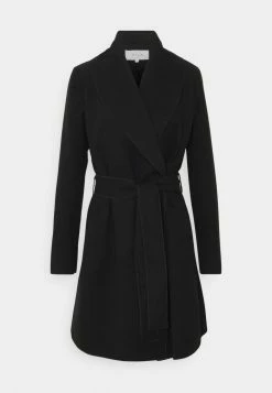 Vila VIAPPLE NEW COAT - Classic Coat - Black -Vila shop 734086cdec7b4ce3a375e505bd20879d