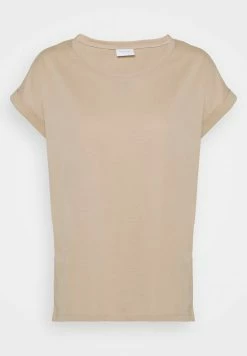 Vila VIDREAMERS PURE - Basic T-shirt - Beige -Vila shop 73b312fdfde540049c1a56bd22bc57dc