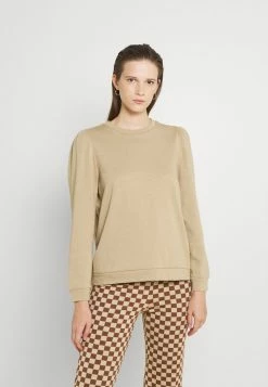 Vila VIRUST - Sweatshirt - Beige
