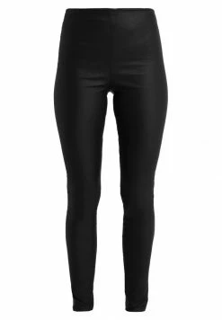 Vila VICOMMIT COATED RWSK PLAIN - Leggings - Trousers - Black -Vila shop 751cdc1009504a9797f5db545c8a3b8b