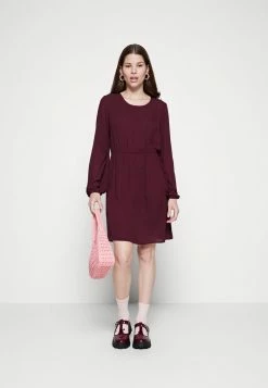 Vila VIMUSA O NECK DRESS - Day Dress - Winetasting -Vila shop 754cb714ed0645f3a3dcaac836edb23e