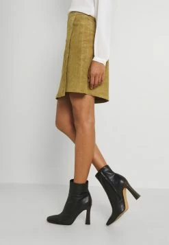 Vila VICELINA SKIRT - Mini Skirt - Khaki -Vila shop 757fca0bf7fb4728a451712ac8a04e93
