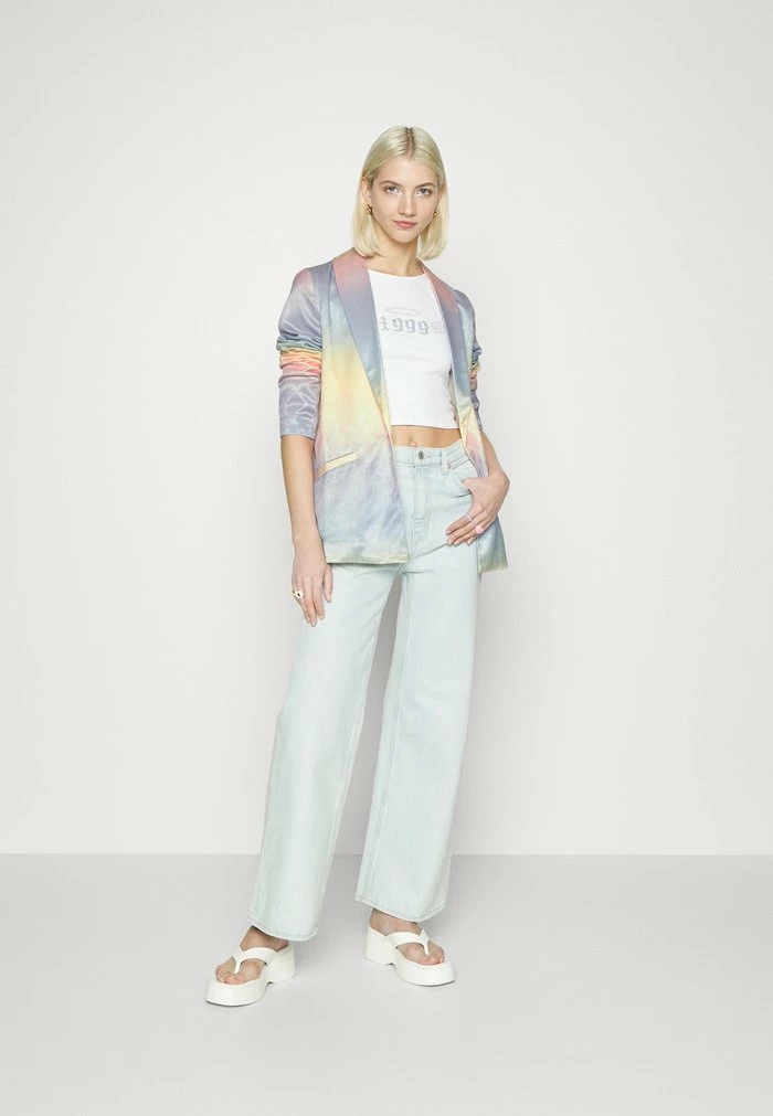Vila VITONEPRINT - Blazer - Pastel Lilac/rainbow 4 Vila VITONEPRINT - Blazer - Pastel Lilac/rainbow - Image 2