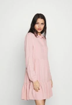 Vila Shirt Dress - Misty Rose