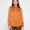 Vila VIELLETTE SHIRT - Button-down Blouse - Adobe -Vila shop 771dd39cc6804bd5944da19f673b71fb