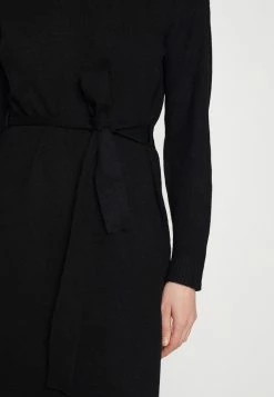 Vila VICILIA O NECK LONG DRESS - Jumper Dress - Black -Vila shop 7847b0531d9e459e866ff39ddcf02a0a