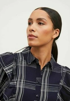 Vila RÜSCHEN - Shirt Dress - Navy Blazer -Vila shop 793411565daf4045964ea4a0da2779ca