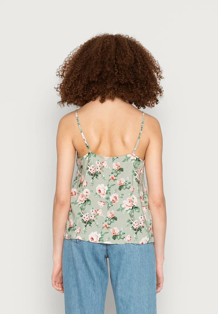 Vila VIEVA AYA V NECK SINGLET - Top - Desert Sage Rosa 5 Vila VIEVA AYA V NECK SINGLET - Top - Desert Sage Rosa - Image 3