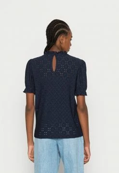 Vila VIKAWA - Blouse - Navy Blazer -Vila shop 7c82f8ec05e949ff94087fc201086ad8