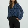 Vila Long Sleeved Top - Navy Blazer -Vila shop 811de45f004f4f29ab227b1a64dbabd8